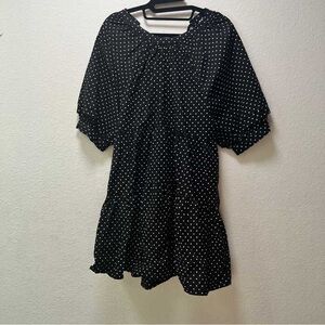 Black Polka Dot Dress